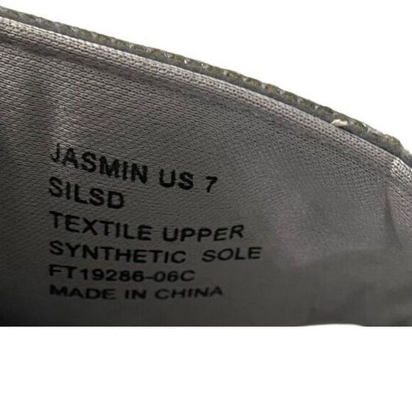 True Religion Crystal Embellished Rhinestone Jasmin Bling Slides Slip On Sandals - Picture 4 of 6